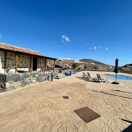 Casa Rural Con Piscina Privada, Bbq Y Estupenda Vista A Oceano En Tenerife Sur Ferienhaus *