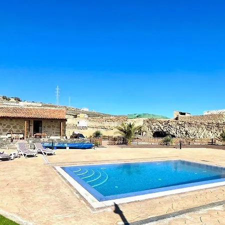 Ferienhaus Casa Rural Con Piscina Privada, Bbq Y Estupenda Vista A Oceano En Tenerife Sur San Miguel de Abona