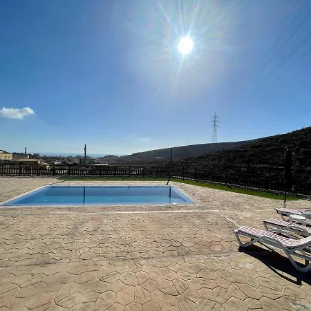 Casa Rural Con Piscina Privada, Bbq Y Estupenda Vista A Oceano En Tenerife Sur