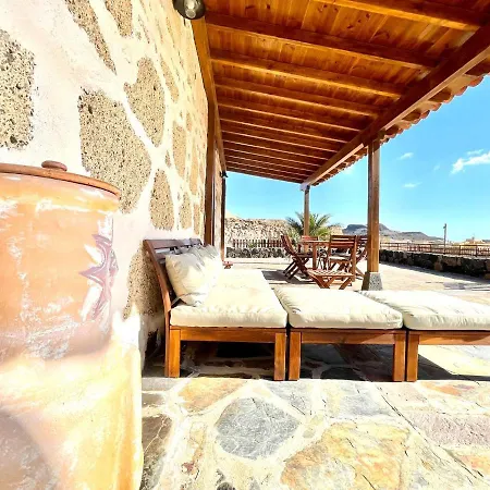Casa Rural Con Piscina Privada, Bbq Y Estupenda Vista A Oceano En Tenerife Sur Vakantiehuis